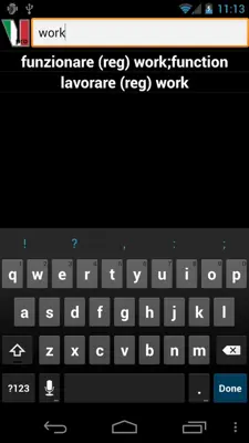 Italian Verbs android App screenshot 4